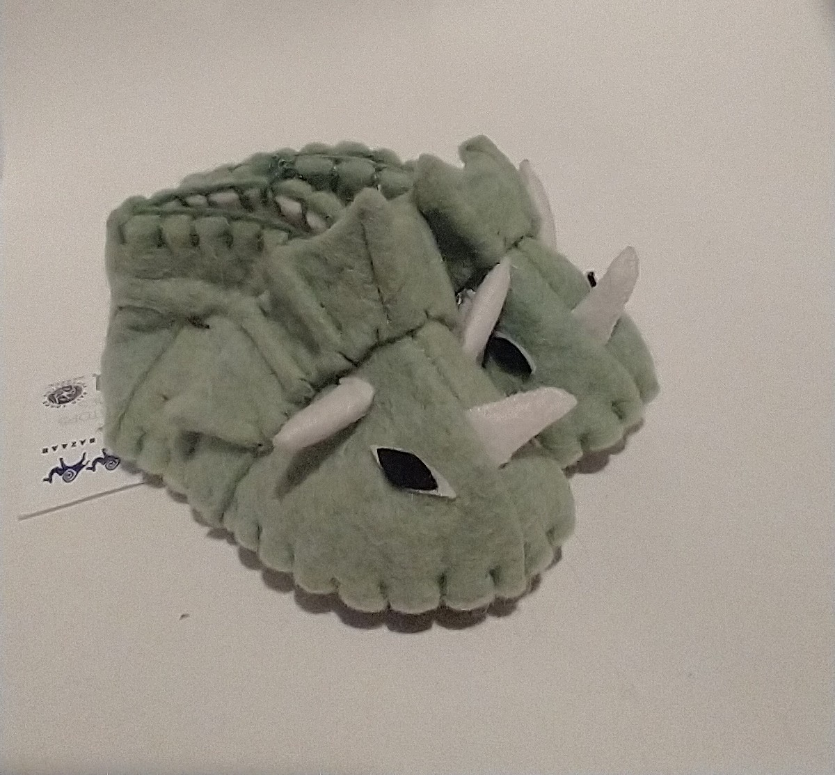 Stegosaurus Slippers